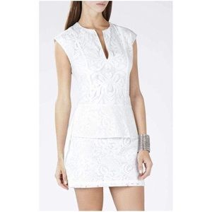 White BGBGMaxazria “Isabel” Dress